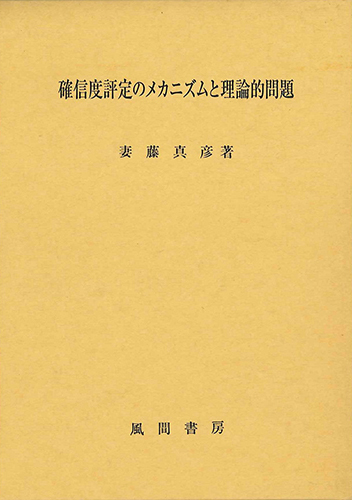 確信度評定のメカニズムと理論的問題のイメージ